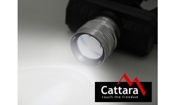 Galvas lukturis SCORPION 90 lm XPE ZOOM uzlādējams