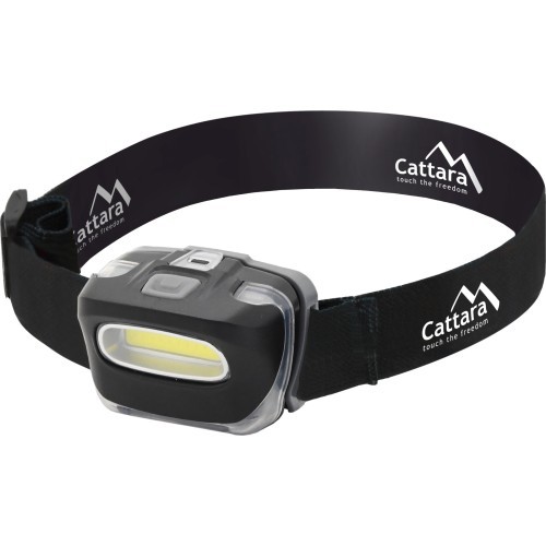 Galvas lukturis HORNET 130 lm COB 3xAAA
