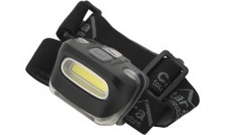 Galvas lukturis HORNET 130 lm COB 3xAAA