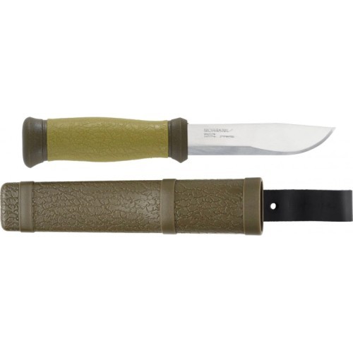 Nazis Morakniv 2000, nerūsējošais tērauds, olīvkrāsā