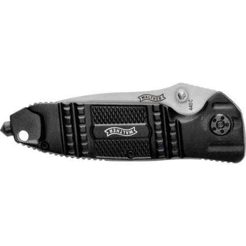 Nazis Walther Silver Tac STK, 440 nerūsējošais tērauds