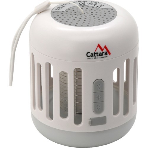 Music Cage Bluetooth Rechargeable Flashlight + UV Insect Trap Cattara