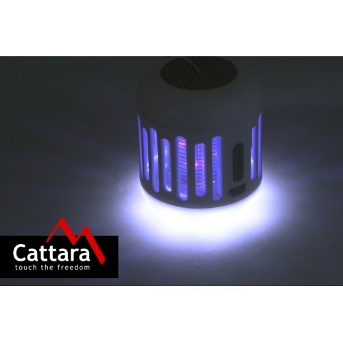 Music Cage Bluetooth Rechargeable Flashlight + UV Insect Trap Cattara