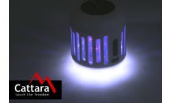 Аккумуляторный фонарь Cattara с УФ-ловушкой для насекомых и Bluetooth