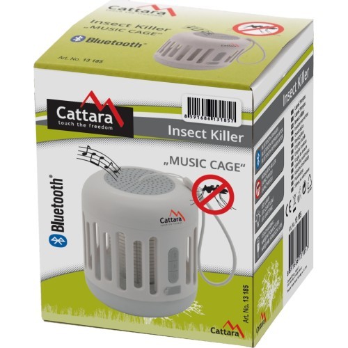 Аккумуляторный фонарь Cattara с УФ-ловушкой для насекомых и Bluetooth