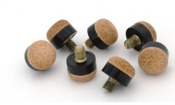 Metāla ieskrūvējams biljarda nūjas uzgalis, 12 mm, M4,5