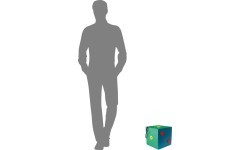 Мишень для стрельбы из лука Yate Polimix Var.1, 30 см