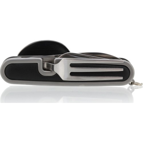 Folding knife with cutlery tool Cattara CAMPING, 9 cm