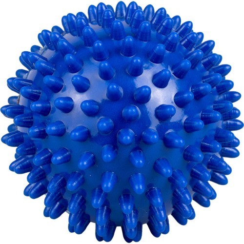 Masāžas bumba Yate Spiky, 8 cm – sarkana