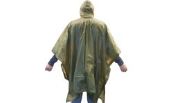 Lietus poncho Highlander, olīvu krāsa