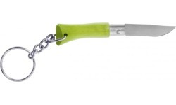 Нож-брелок Opinel Colorama 02 Inox, светло-зелёный
