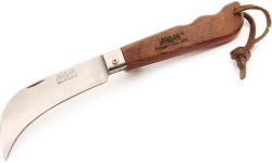 Folding Mushroom Knife With Safety Mam, 9cm