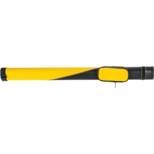 Ciets biljarda kija futrālis TO11-2, dzelteni melns, 1/1, 85 cm