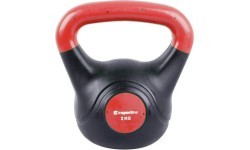 Vinila svaru bumba ar cementa pildījumu inSPORTline Vin-Bell Dark 2 kg