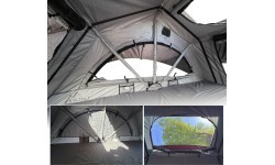 Střešní stan CARPATI pro 2-3 osoby 240x140x130cm PU2500mm