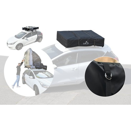 Палатка на крышу CARPATI для 2-3 человек 240x140x130 см PU2500mm