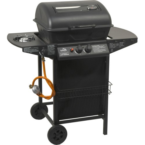 Gas grill PARTY WINDOW 2+1 mobile