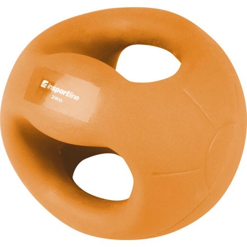 Медицинский мяч с ручками inSPORTline Grab Me 2 кг
