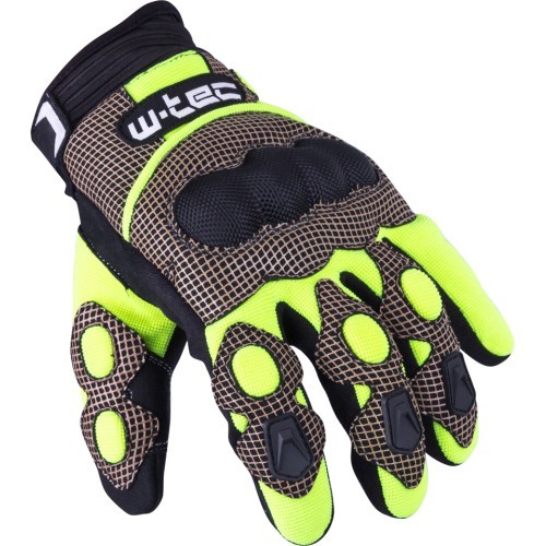 Motokrosa cimdi W-TEC Derex - Black/Yellow