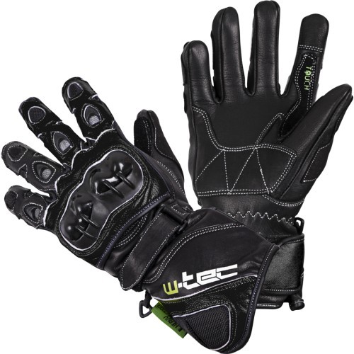 Motorcycle Gloves W-TEC Supreme EVO - Black