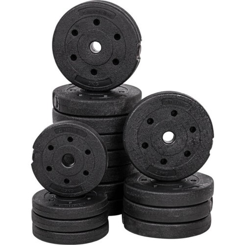 Cementa hanteļu komplekts inSPORTline CEMBAR 40