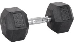 Шестигранная гантель inSPORTline Hexsteel 18 кг