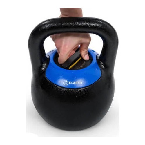 Adjustable Kettlebell KLARFIT Adjustabell 16/18/20/22/24 kg