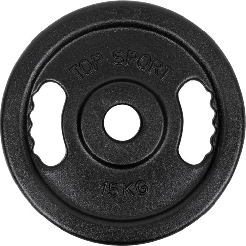Чугунный диск для штанги Top Sport Castyr OL 15 kg