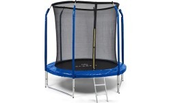 Trampoline KLARFIT Jumpstarter 250 cm Blue