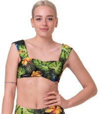 Верх от бикини Nebbia Miami Retro Top 553 - Jungle Green