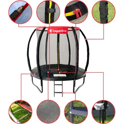 Комплект батута inSPORTline Flea PRO 183 см