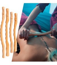 Wooden Scraping Stick Set inSPORTline Jarosa Set