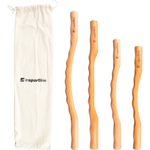 Wooden Scraping Stick Set inSPORTline Jarosa Set