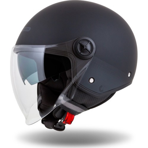 Motocikla ķivere Cassida Handy Plus matēti melna/pelēka
