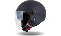 Motocikla ķivere Cassida Handy Plus matēti melna/pelēka