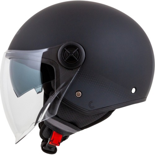 Motocikla ķivere Cassida Handy Plus matēti melna/pelēka