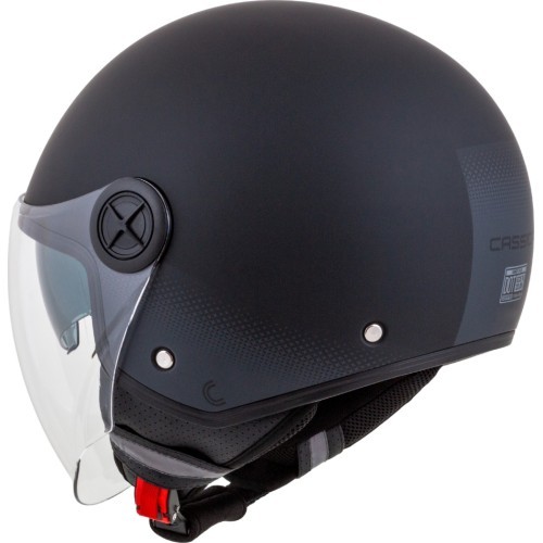 Motocikla ķivere Cassida Handy Plus matēti melna/pelēka