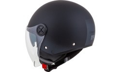 Motocikla ķivere Cassida Handy Plus matēti melna/pelēka