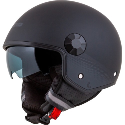 Motorcycle Helmet Cassida Handy Plus Matte Black/Gray