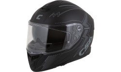 Motocikla ķivere Cassida Integral GT 2.1 Flash, matēti melna / tumši pelēka