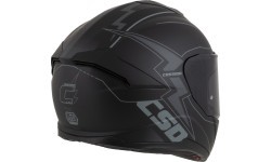 Motorcycle Helmet Cassida Integral GT 2.1 Flash Matte Black/Dark Gray