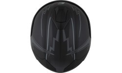 Motocikla ķivere Cassida Integral GT 2.1 Flash, matēti melna / tumši pelēka