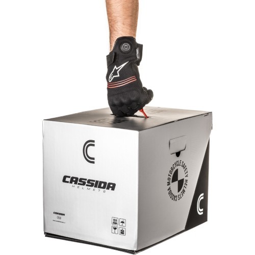 Motorcycle Helmet Cassida Integral GT 2.1 Flash Matte Black/Dark Gray