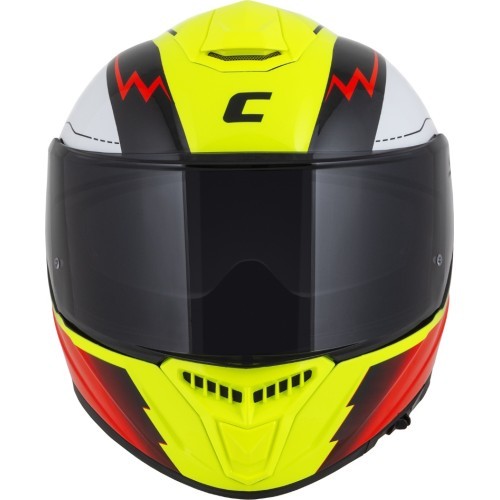 Motorcycle Helmet Cassida Integral GT 2.1 Flash Fluo Yellow/Fluo Red/Black/White