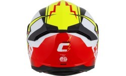 Motorcycle Helmet Cassida Integral GT 2.1 Flash Fluo Yellow/Fluo Red/Black/White