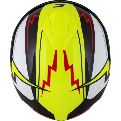 Motorcycle Helmet Cassida Integral GT 2.1 Flash Fluo Yellow/Fluo Red/Black/White