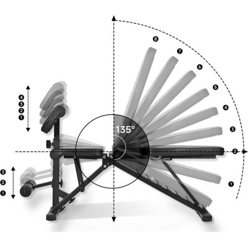 Workout Bench inSPORTline ON-X AB10