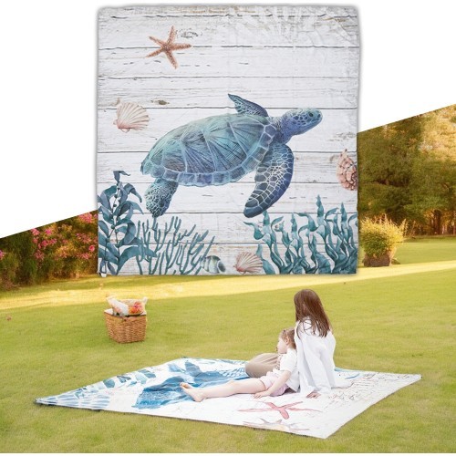 Piknika sega inSPORTline Maritino 208 x 197 cm - Tortoise