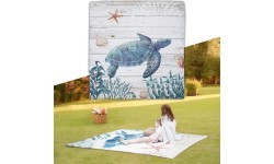 Piknika sega inSPORTline Maritino 208 x 197 cm - Tortoise