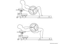 Hip Thrust Machine inSPORTline X-NT HT10 Hip Thrust